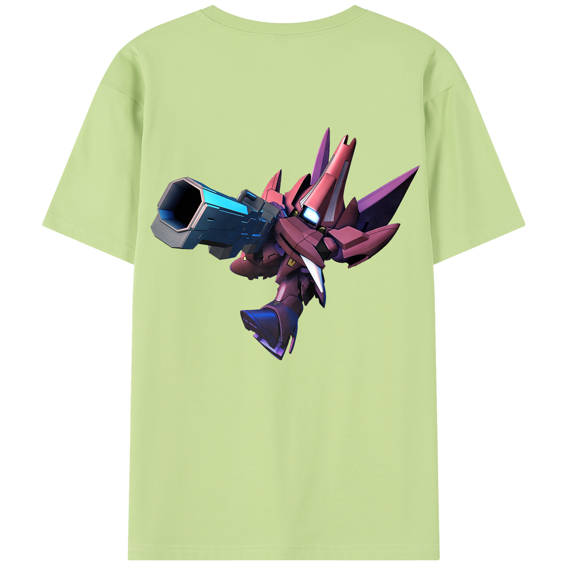 （画像用） 機動戦士ガンダム Mobile Suit Gundam 綿100％半袖Tシャツ（背面プリント）